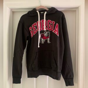 Georgia Bulldogs Black Pullover Hoodie